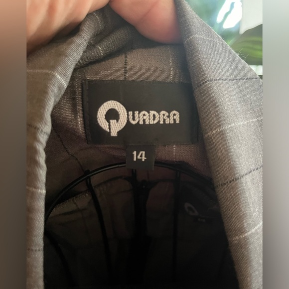 Pinstripe 2 piece dress with jacket - Picture 7 of 9